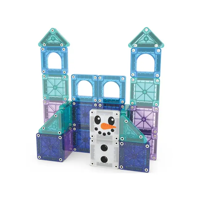 Magna Tiles Winter Wonder 26-piece Travel set Micro mags