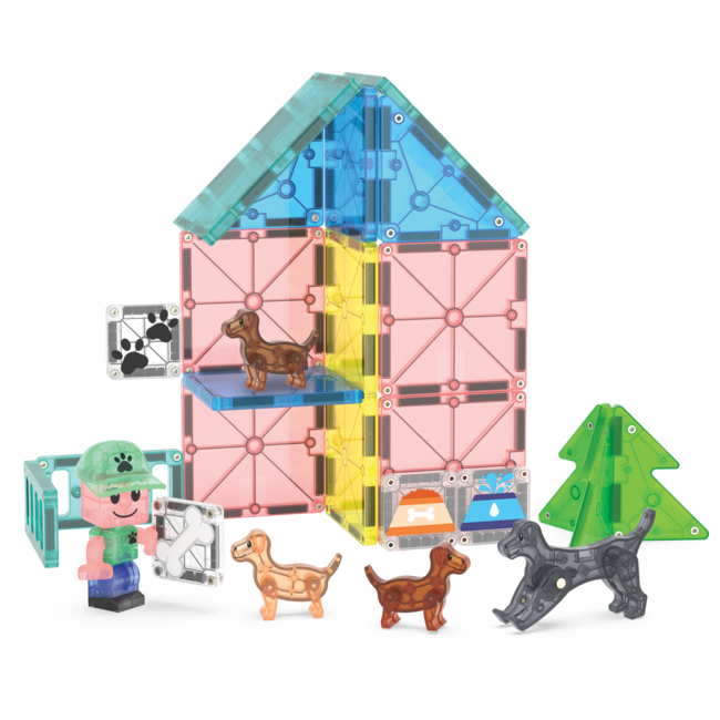 Magna Tiles Puppy Park 27-Piece Set
