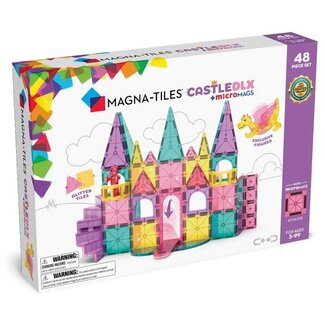 Magna Tiles MagnaTiles Castle DLX 48-Piece Set