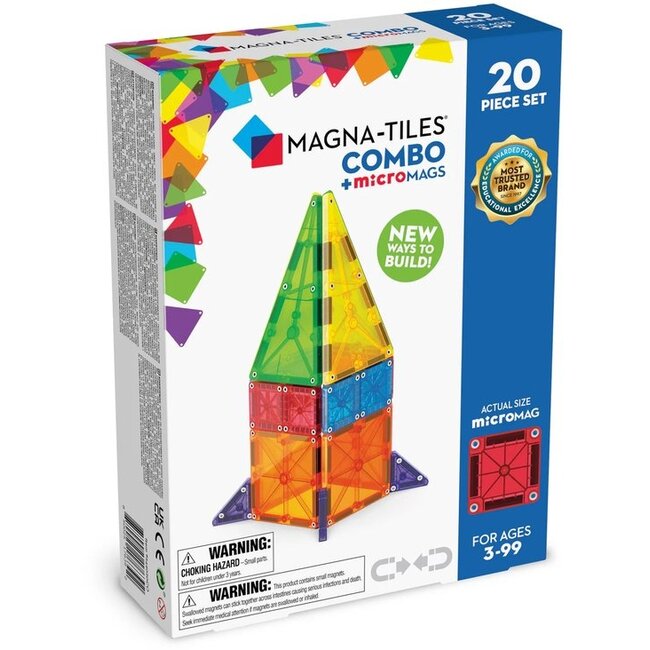 Magna Tiles MagnaTiles  Combo 20-Piece Set
