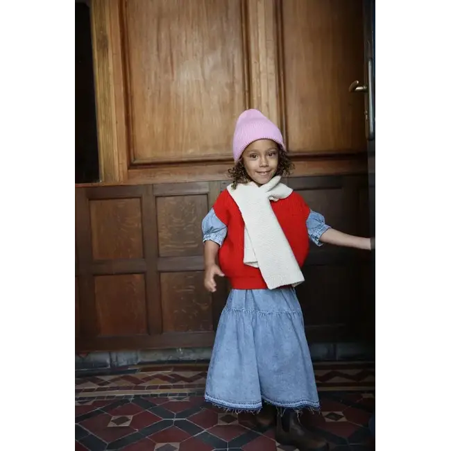 HVID Beanie Fonzie kids Cotton candy