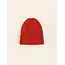 HVID Beanie wol Fonzie NEWBORN  Red