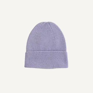HVID Beanie wol Fonzie NEWBORN  Lilac