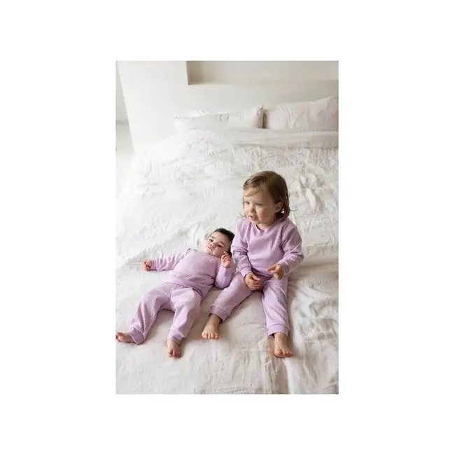 Feetje Pyjama wafel - Lila