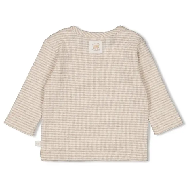 Feetje Longsleeve rib met streep - Sleepy Sheepy