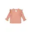 Feetje Longsleeve ajour rib - Morning Sun