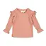 Feetje Longsleeve ajour rib - Morning Sun