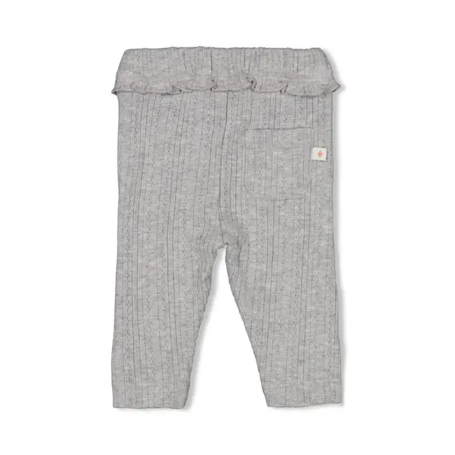 Feetje Legging ajour rib - Fields of Green