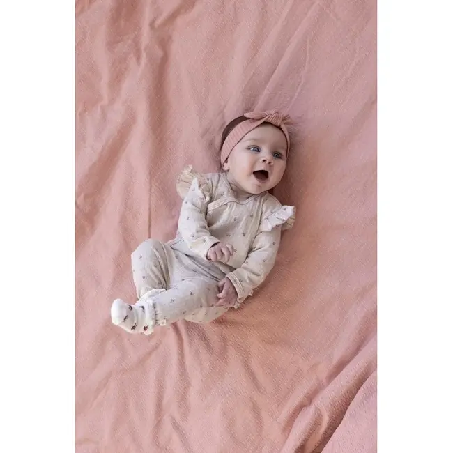 Feetje Broek rib AOP - Morning Sun