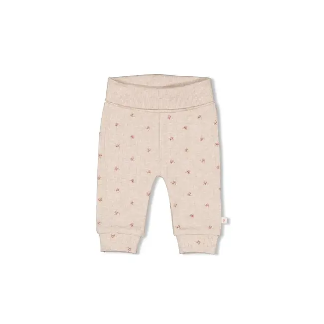 Feetje Broek rib AOP - Morning Sun