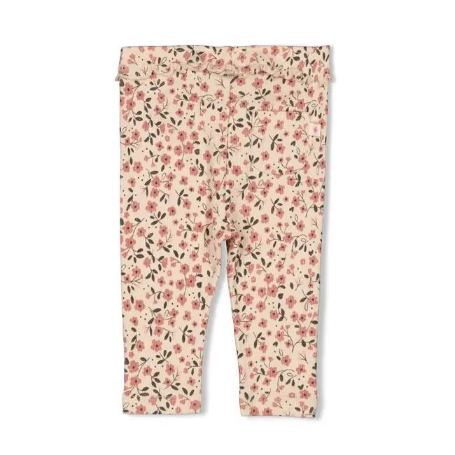 Feetje Legging rib AOP - Woodland Bloom