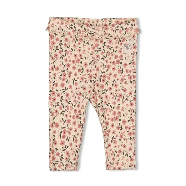 Feetje Legging rib AOP - Woodland Bloom