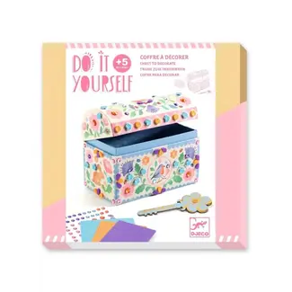 Djeco Knutselset - Schatkist roze