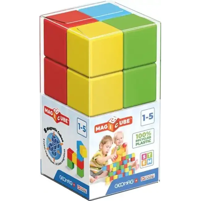 Geomag Magicube Full Color Recycled Crystal 8 pcs