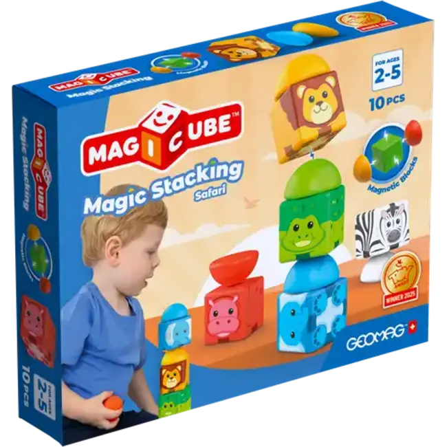 Geomag Magicube Stacking Safari 10-delig