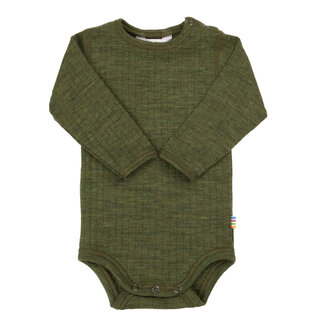 Joha Romper wol lange mouw - Groen 16351