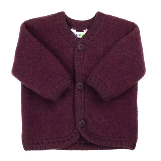 Joha Wolfleece vest - Paars 16349