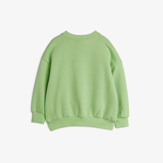 Mini Rodini Doggie chenille sweatshirt Green