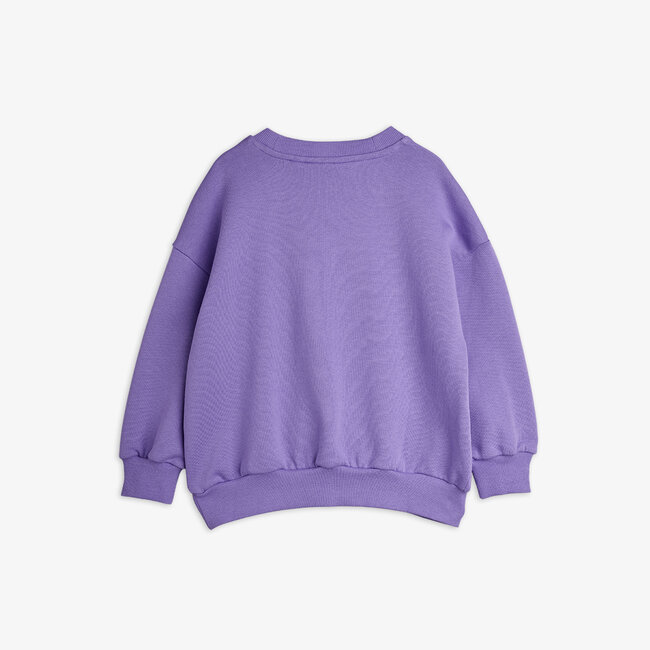 Mini Rodini Heart in shoes emb sweatshirt Purple