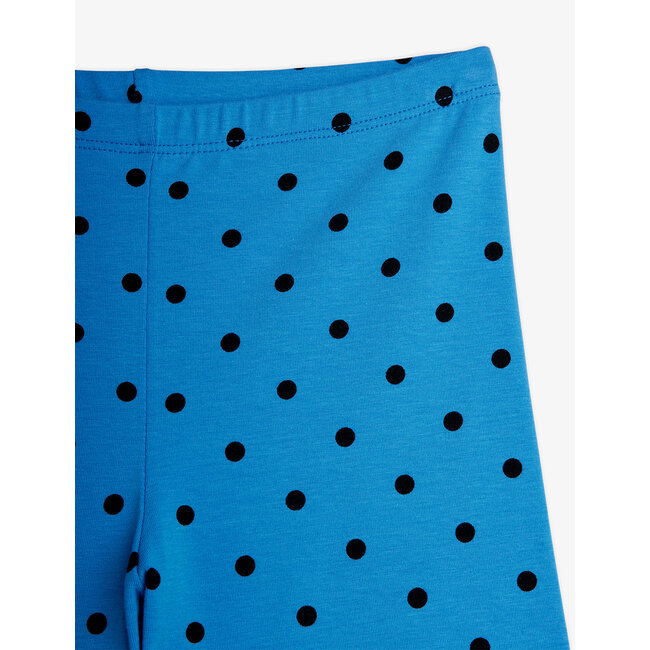 Mini Rodini Polka dots aop flared trousers Blue