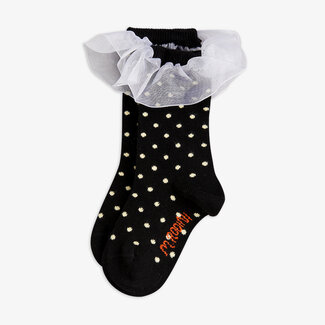 Mini Rodini Polka dot frill 1-pack socks