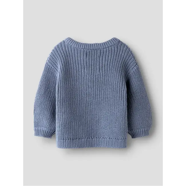 Name it NBMOFFE LS KNIT flint stone