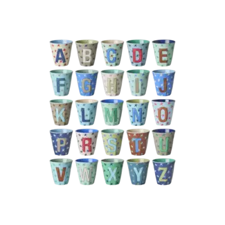 Rice Alfabet beker - Stars