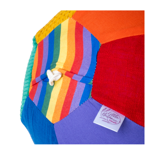 Little Botanic Label Sensorische Ballonbal -  regenboog