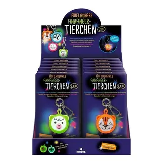 Moses Sleutelhanger LED oplaadbaar dieren