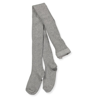 MP Denmark Cotton Rib tights - Grey Melange