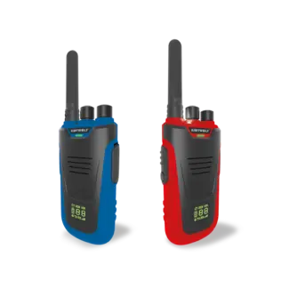 Kidywolf KIDYTALK Walkietalkies Rood Blauw