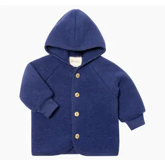 Engel Wolfleece jas - Gentiaan blauw