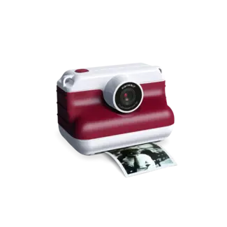 Kidywolf Kidywolf K Print fototoestel met thermische printer Rood