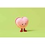 Jellycat Amuseables Colette Heart Macaron (Pink)
