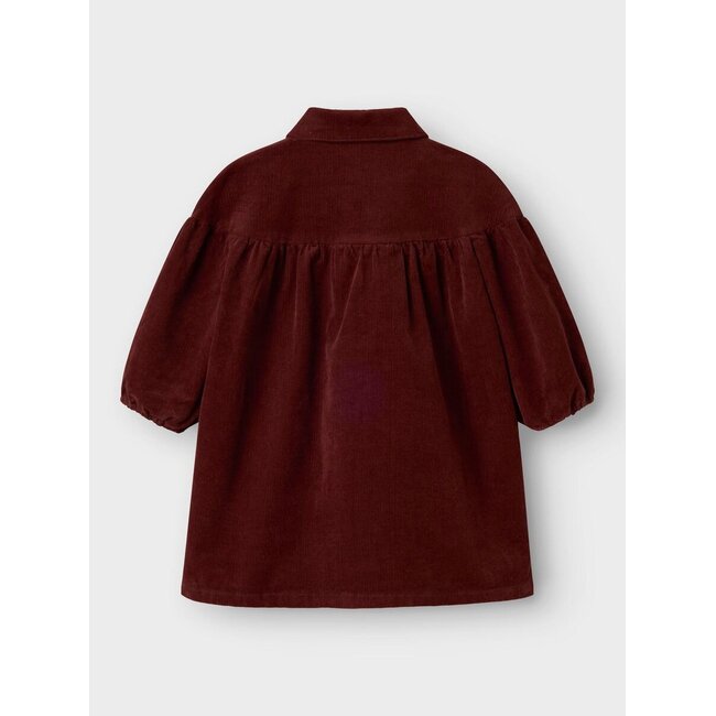 Lil' Atelier NMFOBERT LOOSE LS CORD DRESS 4122-HG LIL