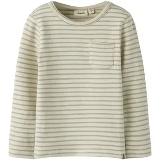 Lil' Atelier NMMTHORO JEN LS SLIM TOP LIL Turtledove PIGEON