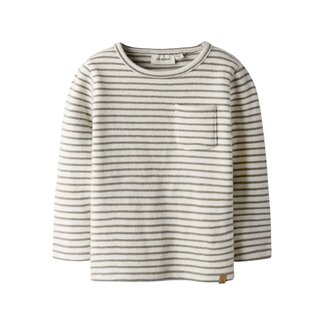 Lil' Atelier NMMTHORO JEN LS SLIM TOP LIL Turtledove SEPIA TINT