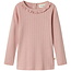 Lil' Atelier NMFRACHEL NIS LS SLIM TOP LIL NOOS Misty Rose