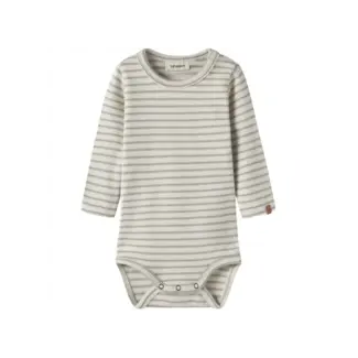 Lil' Atelier NBMTHORO KEO LS SLIM BODY LIL Turtledove PIGEON