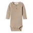 Lil' Atelier NBMOHIO LS SLIM BODY LIL Turtledove SEPIA TINT