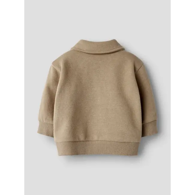 Lil' Atelier NBMILONDON ROA LS LOOSE SWEAT LIL Sepia Tint