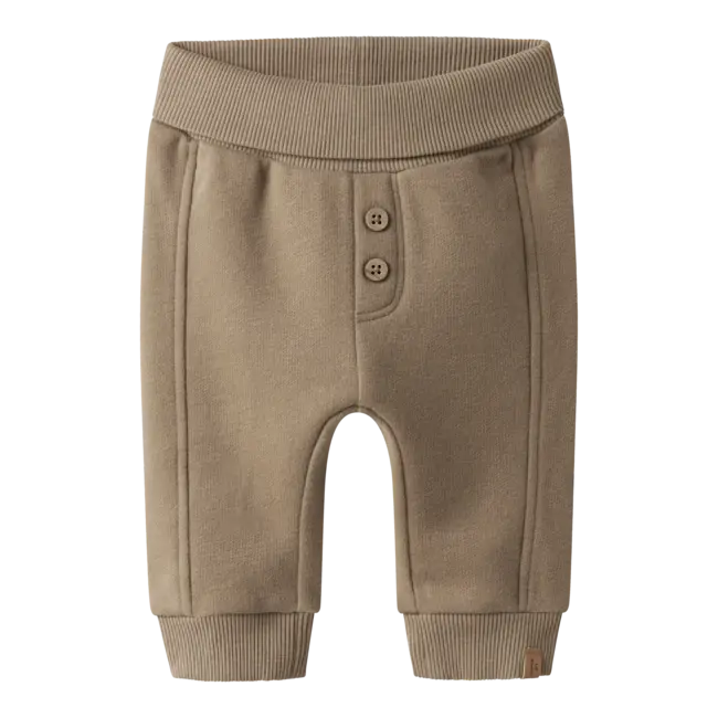 Lil' Atelier NBMILONDON RAS LOOSE SWEAT PANT LIL Sepia Tint