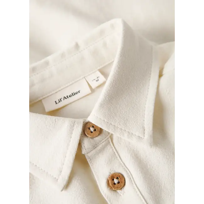 Lil' Atelier NMMHADAM LS SHIRT LIL turtledove