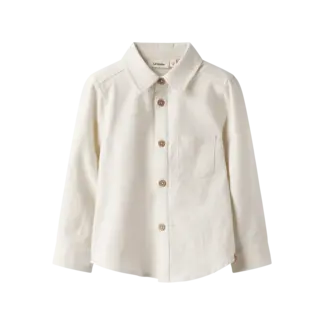 Lil' Atelier NMMHADAM LS SHIRT LIL turtledove