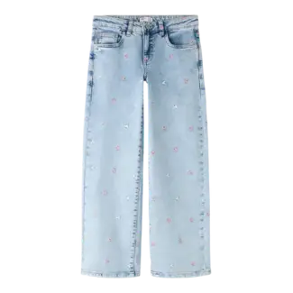 Name it NKFROSE WIDE EMB JEANS 2010-FR NOOS  HEART EMB
