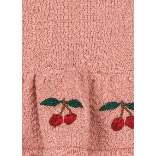 Konges Slojd CYPRES CARDIGAN GOTS Rosette