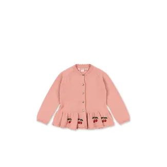 Konges Slojd CYPRES CARDIGAN GOTS Rosette