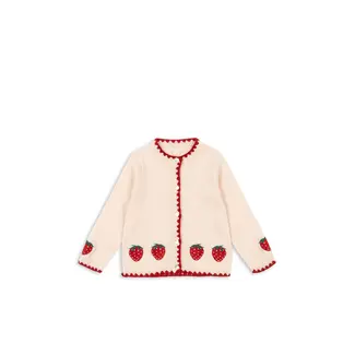 Konges Slojd COLLETTE CARDIGAN BUTTERCREAM