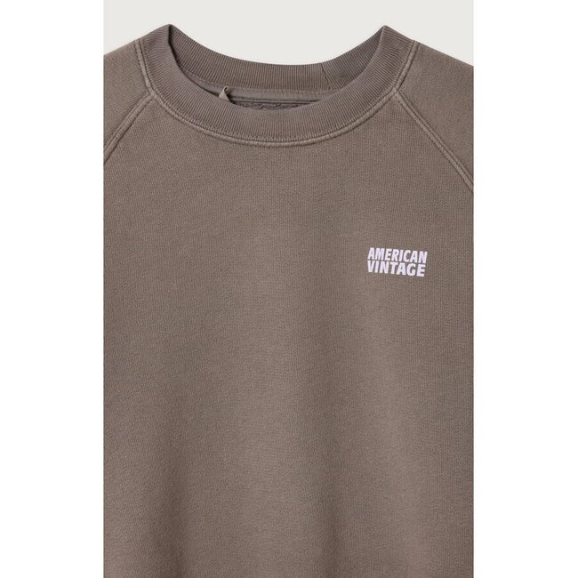 American Vintage IZUBIRD sweaterr CENDRE VINTAGE