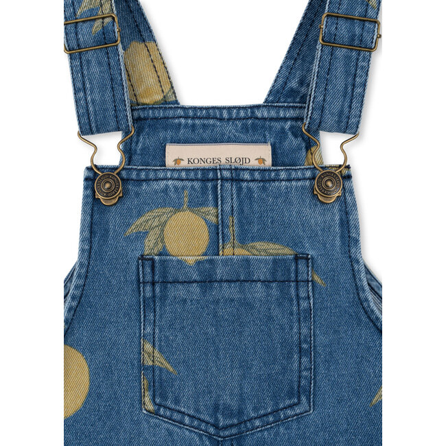 Konges Slojd MAGOT OVERALLS GOTS LEMON DENIM